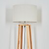 Soungou Lampada da terra Cromo, Écru, 1-Luce