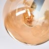 Gastor Plafoniera, Lampada a sfera Oro, Nero, 10-Luci