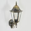 Hongkong Lampada da parete per esterno, Applique Oro, Nero, 1-Luce