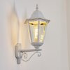 Hongkong Lampada da parete per esterno, Applique Bianco, 1-Luce