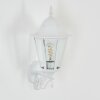 Hongkong Lampada da parete per esterno, Applique Bianco, 1-Luce