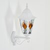 Hongkong Lampada da parete per esterno, Applique Bianco, 1-Luce