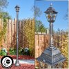 Naofe Lampione multibraccia, Illuminazione viale Nero, Argento, 1-Luce