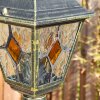 Naofe Lampione multibraccia, Illuminazione viale Oro, Nero, 1-Luce