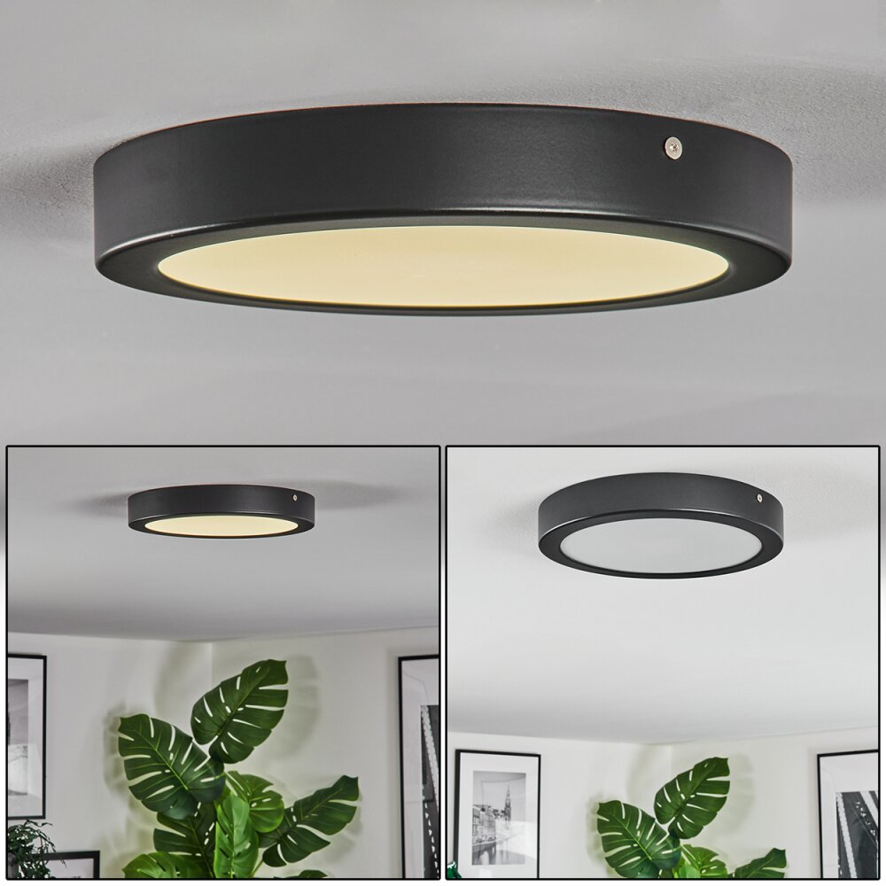 Isela Plafoniera LED Nero, 1-Luce main product photo