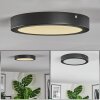 Isela Plafoniera LED Nero, 1-Luce