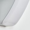Gilan Lampada da parete per esterno, Applique LED Argento, 1-Luce