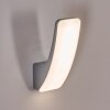 Gilan Lampada da parete per esterno, Applique LED Argento, 1-Luce