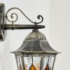 Hongkong Lampada da parete per esterno, Applique Oro, Nero, 1-Luce