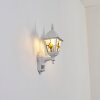 Naofe Lampada da parete per esterno, Applique Bianco, 1-Luce, Sensori di movimento