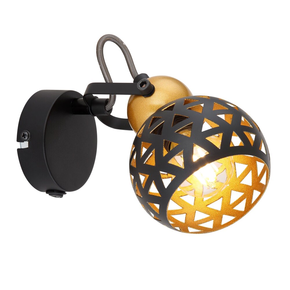 Globo SARRA Applique Nero, 1-Luce main product photo