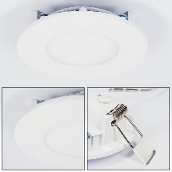 Finsrud Lampada da incasso LED Bianco, 1-Luce