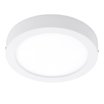 Eglo FUEVA 1 Plafoniera LED Bianco, 1-Luce
