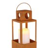Globo Lampada solare LED Ruggine, 1-Luce