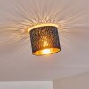 Liared Plafoniera Nichel opaco, 1-Luce