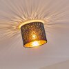 Liared Plafoniera Nichel opaco, 1-Luce