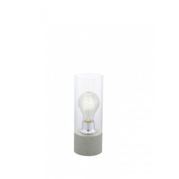 Eglo TORVISCO 1 Lampada da tavolo Grigio, 1-Luce Eglo TORVISCO 1 Lampada da tavolo Grigio, 1-Luce
