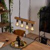 Cava Lampada a Sospensione Écru, Nero, 4-Luci