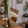 Cava Lampada a Sospensione Écru, Nero, 4-Luci