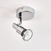 Morges Plafoniera LED Cromo, 1-Luce