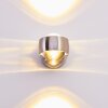Rio Applique LED Argento, 2-Luci