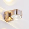 Rio Applique LED Argento, 2-Luci