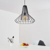 Ghent Lampadario a sospensione Nero, 1-Luce