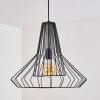 Ghent Lampadario a sospensione Nero, 1-Luce