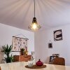 Ghent Lampadario a sospensione Nero, 1-Luce