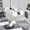 Rascoupet Lampada a Sospensione Nero, 6-Luci