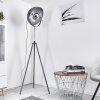 Bagdad Lampada da terra Blu, Cromo, Grigio, 1-Luce