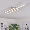 Mohlin Plafoniera LED Nichel opaco, 3-Luci