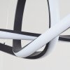 Ignal Lampadario a sospensione LED Nero, 1-Luce