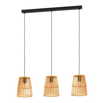 Eglo EYAM Lampada a Sospensione Nero, 3-Luci