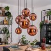 Gastor Lampadario a sospensione, Lampada a sfera, Lampada a sospensione Ramato, 6-Luci