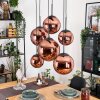 Gastor Lampadario a sospensione, Lampada a sfera, Lampada a sospensione Ramato, 6-Luci
