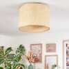Sabadim Plafoniera beige, Écru, 1-Luce