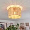 Cavaca Plafoniera Écru, 1-Luce