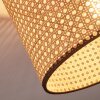 Ramila Plafoniera Écru, Nero, 1-Luce