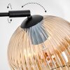 Ripoll Lampada da terra Nero, 1-Luce