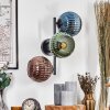 Koyoto Lampada a sfera, Applique Blu, Verde, Ramato, 3-Luci