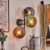 Koyoto Lampada a sfera, Applique Blu, Verde, Ramato, 3-Luci