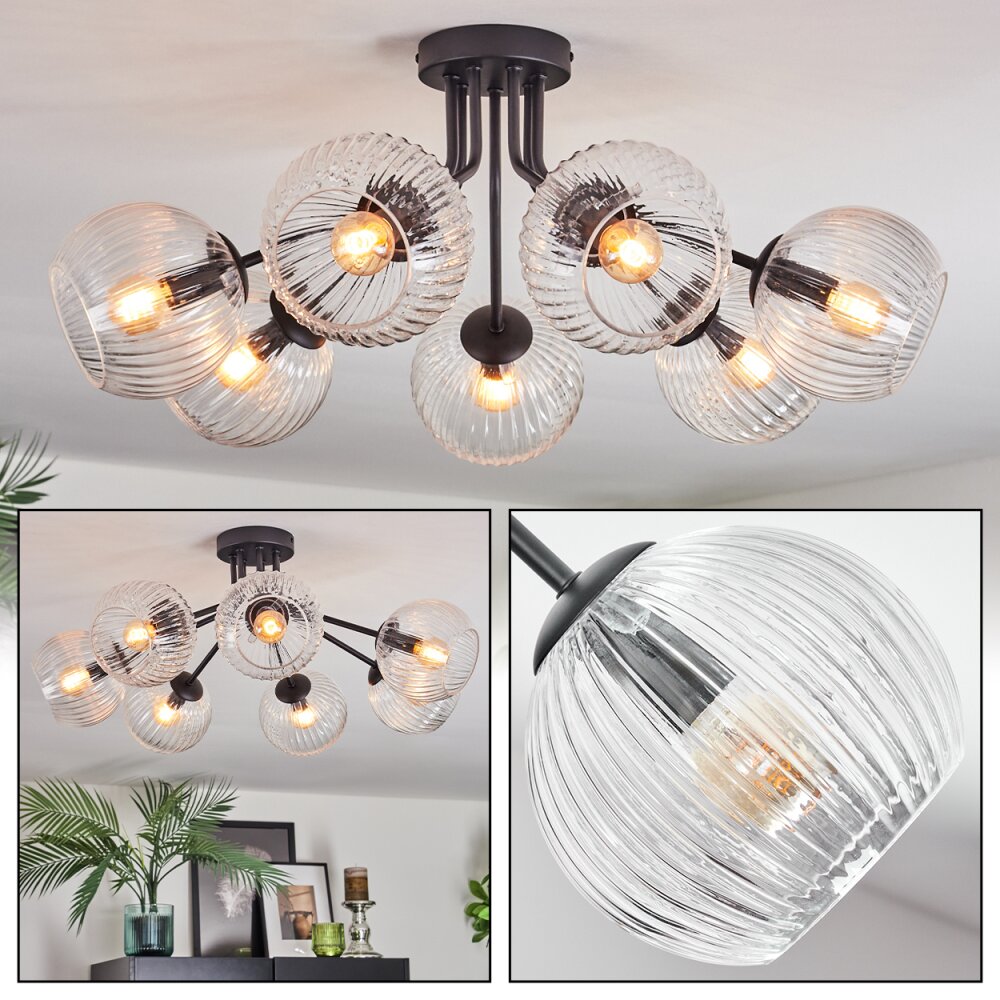 Koyoto Plafoniera, Lampada a sfera 82 cm Chiaro, 7-Luci main product photo