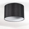 Soungou Plafoniera Nero, Bianco, 1-Luce