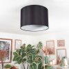 Soungou Plafoniera Nero, Bianco, 1-Luce