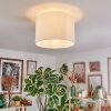 Soungou Plafoniera Bianco, 1-Luce