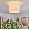 Soungou Plafoniera Bianco, 1-Luce