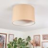 Soungou Plafoniera beige, 1-Luce
