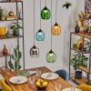 Lavel Lampadario a sospensione, Lampada a sospensione, Lampada a sospensione a cluster LED Nero, 1-Luce