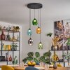 Lavel Lampadario a sospensione, Lampada a sospensione, Lampada a sospensione a cluster LED Nero, 1-Luce